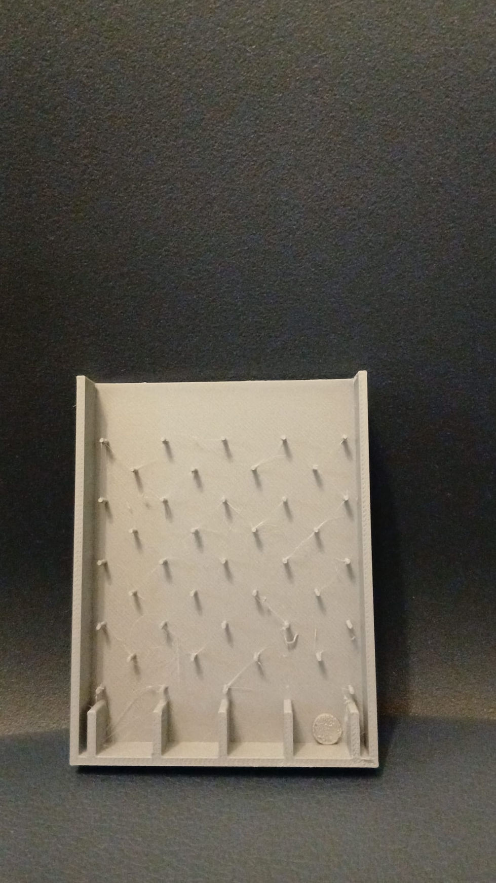 3D printed model of design 