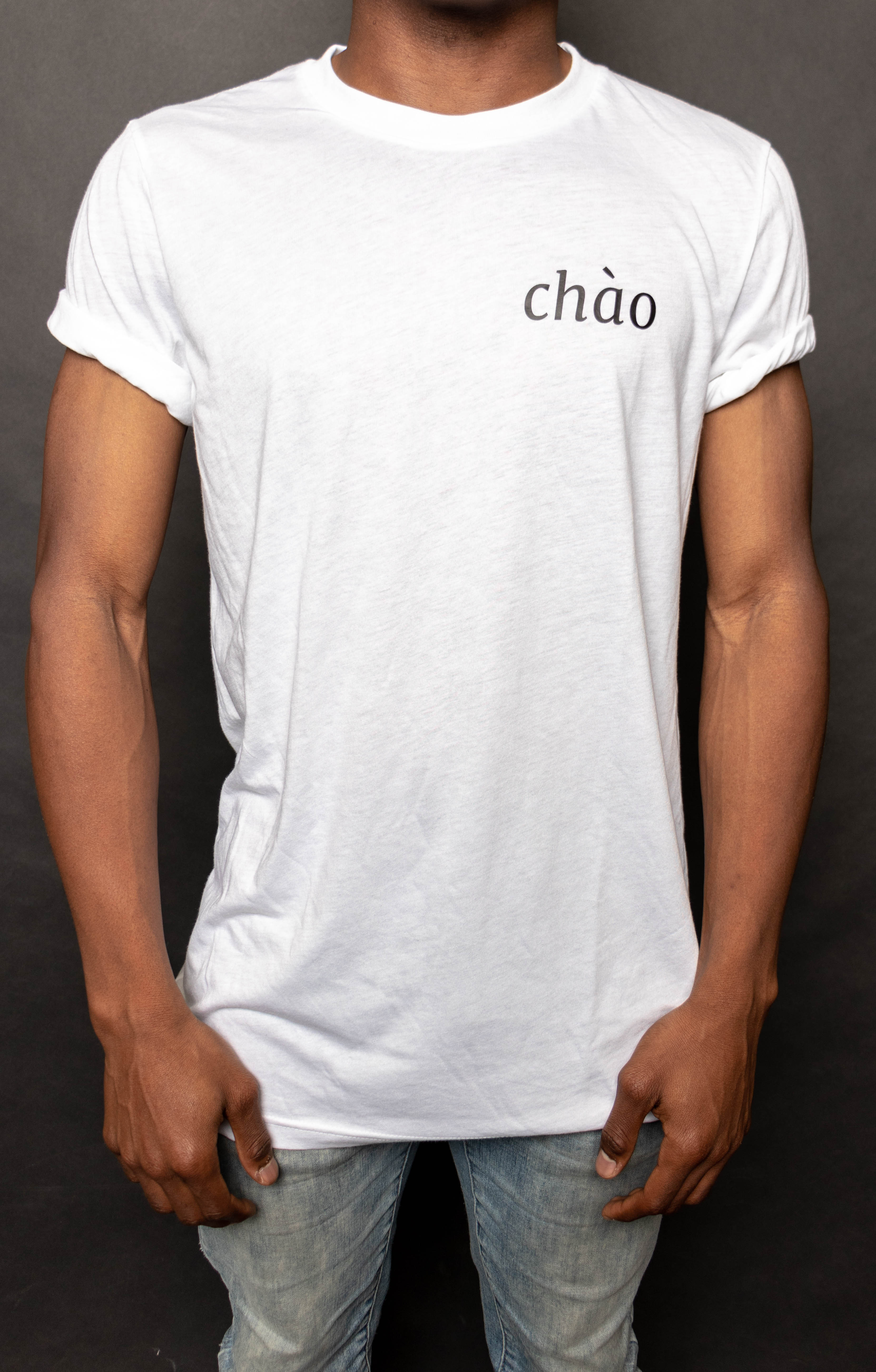 White Chào Shirt S1