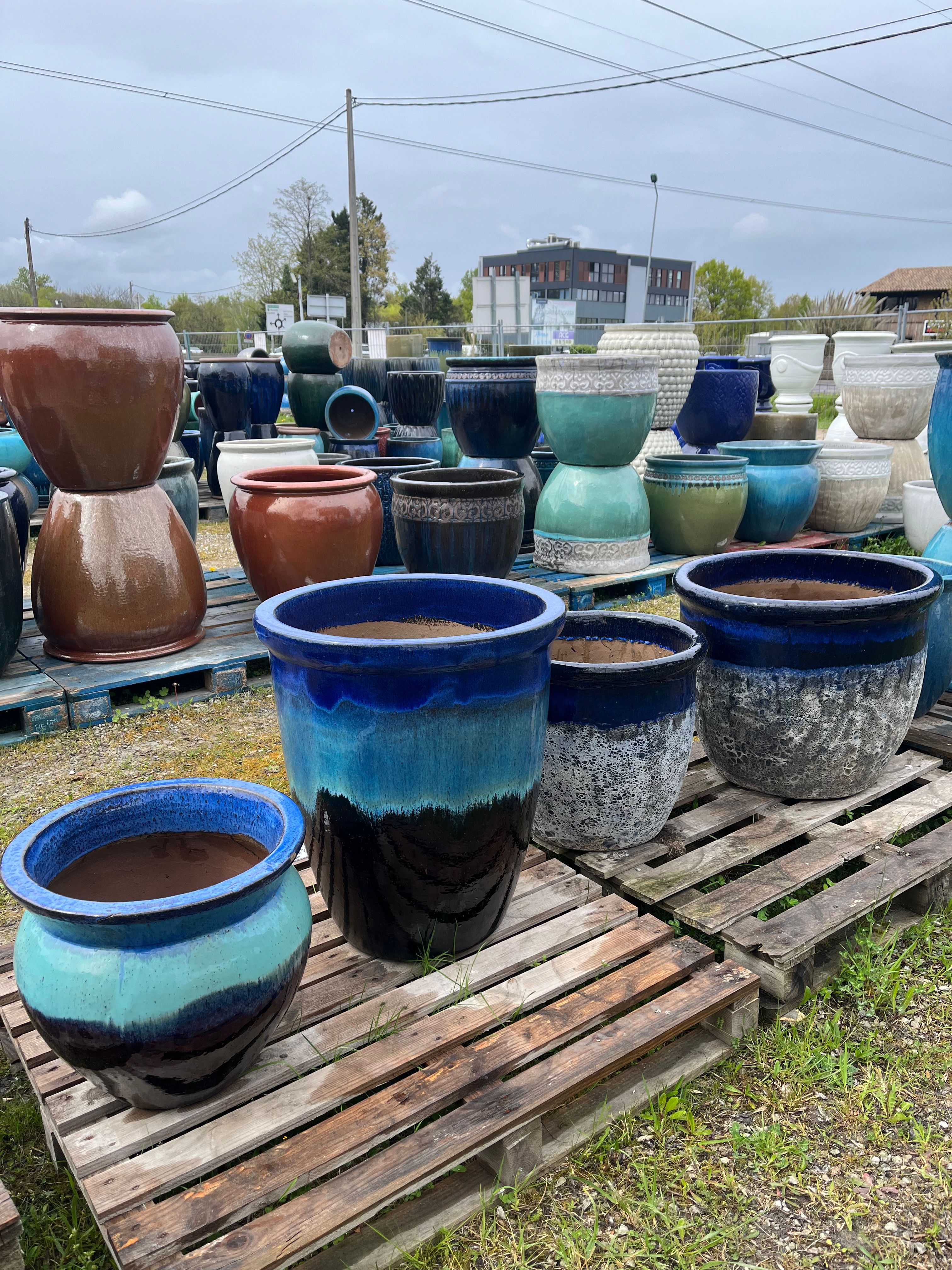 Pot vernis résistant au gel