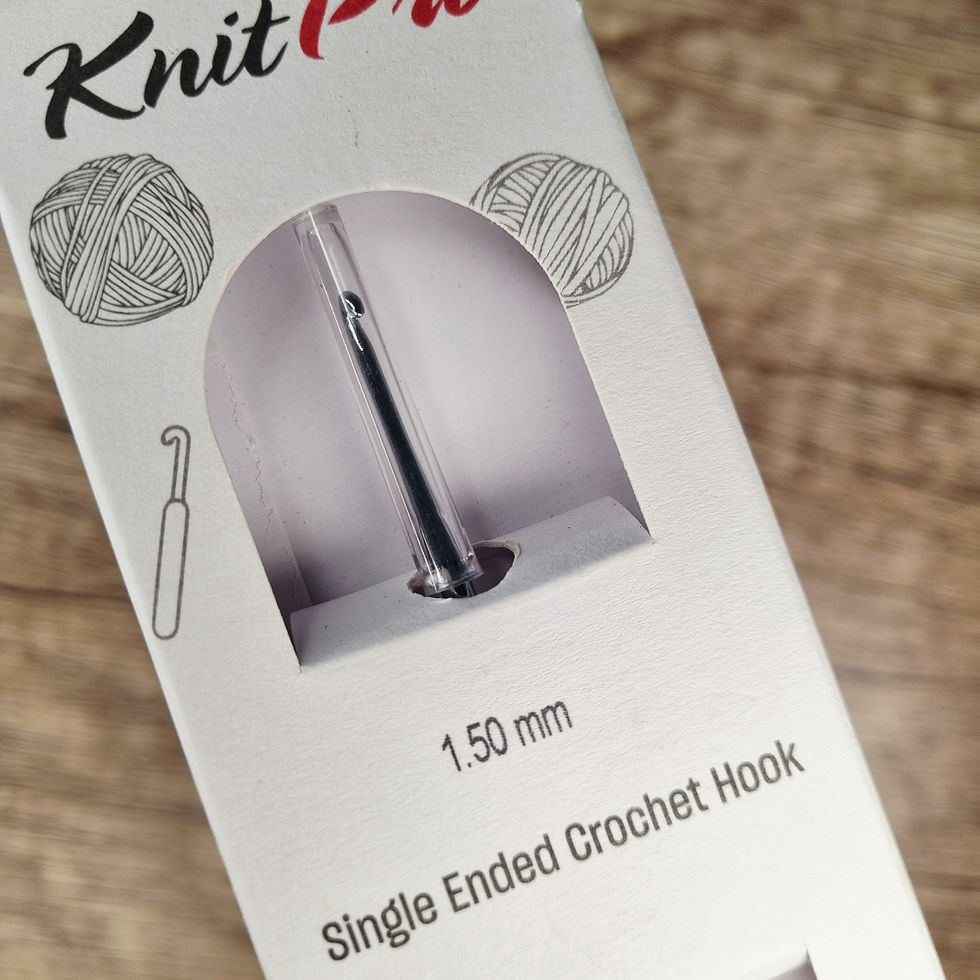 Thumbnail: KnitPro Soft Grip Crochet Hook – 1.50mm Aluminium Crochet Hook