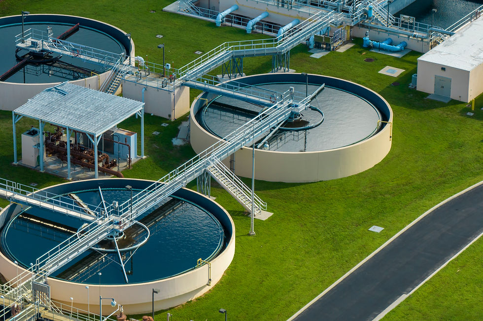 aerial-view-water-treatment-factory-city-wastewater-cleaning-facility-purification-process