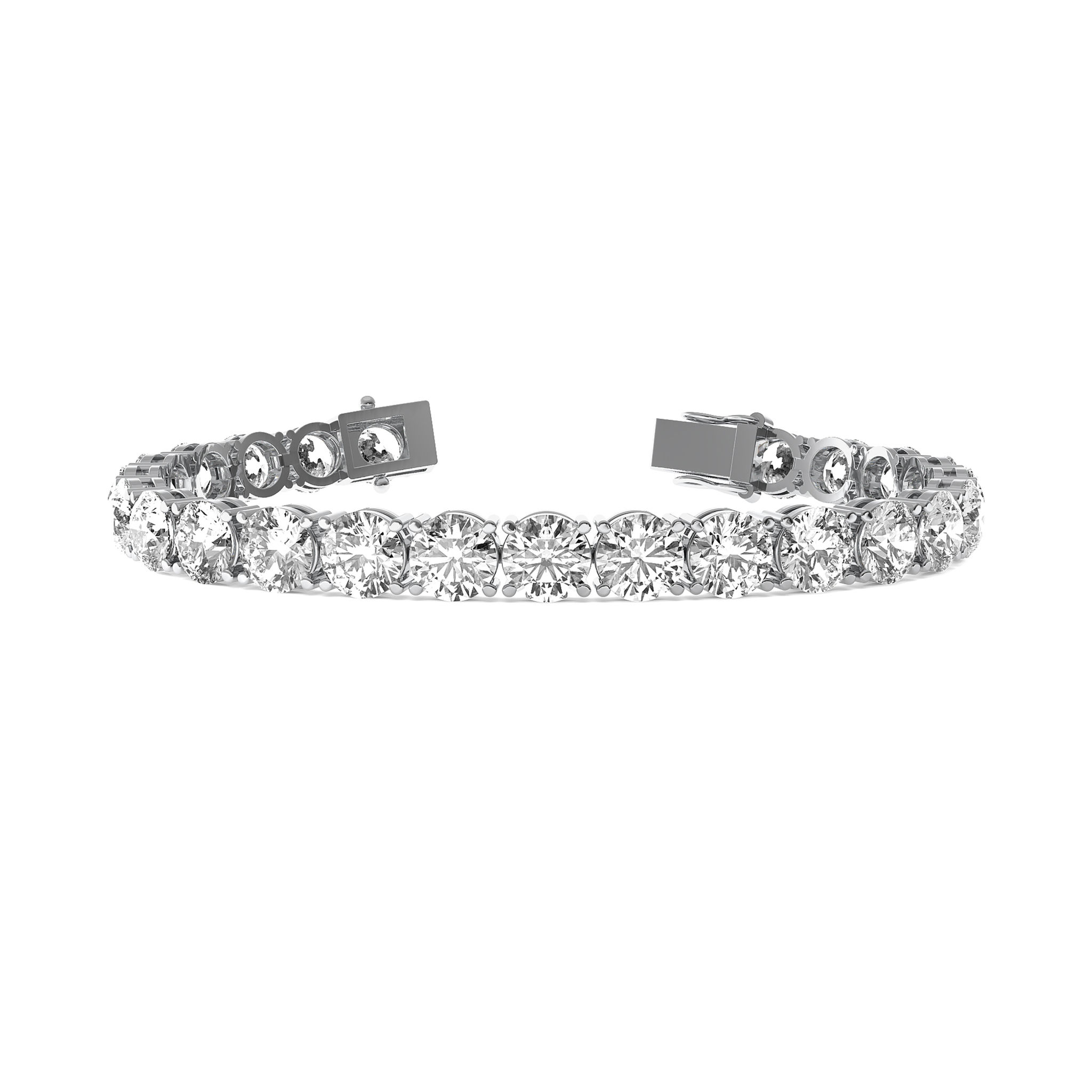 4 Prong Diamond Tennis Bracelet
