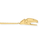 Thumbnail: 14K Gold Serpent Necklace