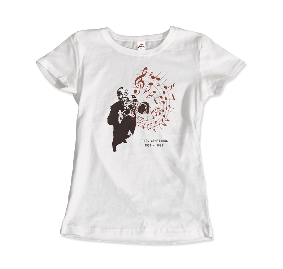 Thumbnail: Louis Armstrong (Satchmo) Playing Trumpet T-Shirt