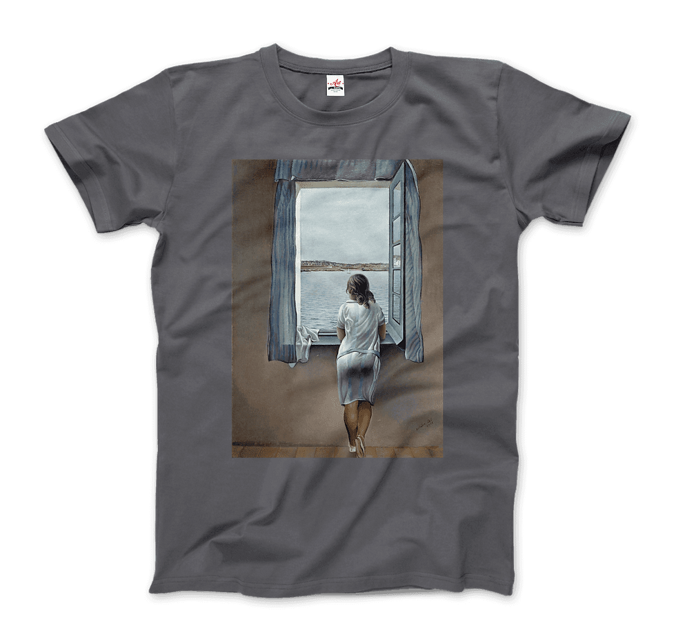 Thumbnail: Salvador Dali Young Woman at a Window Artwork T-Shirt