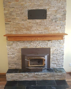 Fireplace After