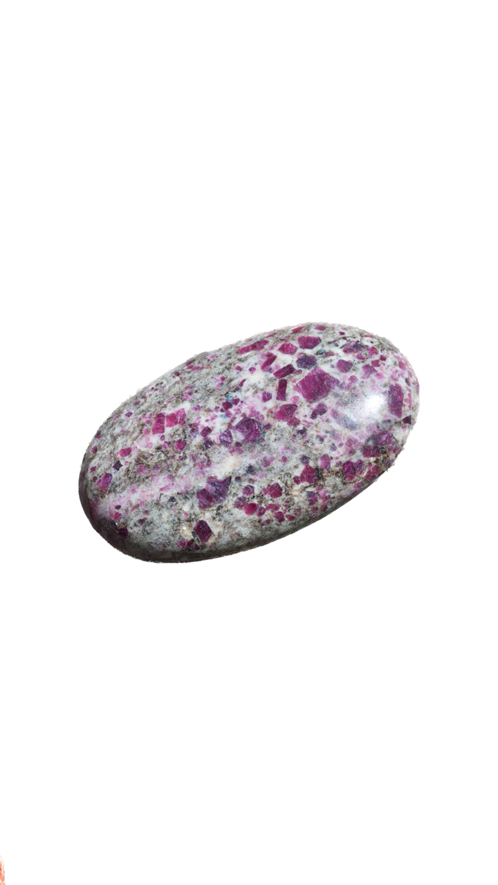Ruby in Feldspar WorryStone