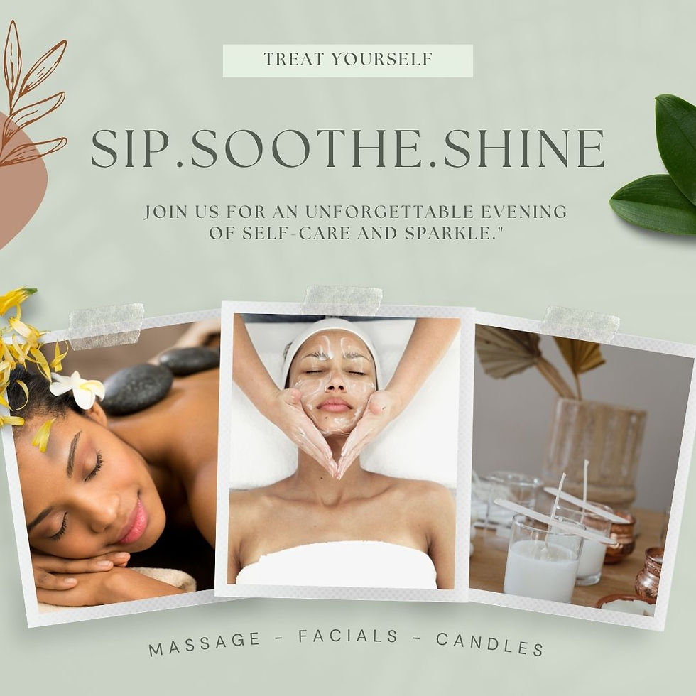 SIP . SOOTHE . SHINE