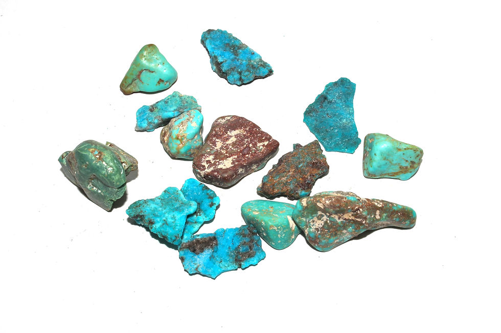 African and Native Turquoise