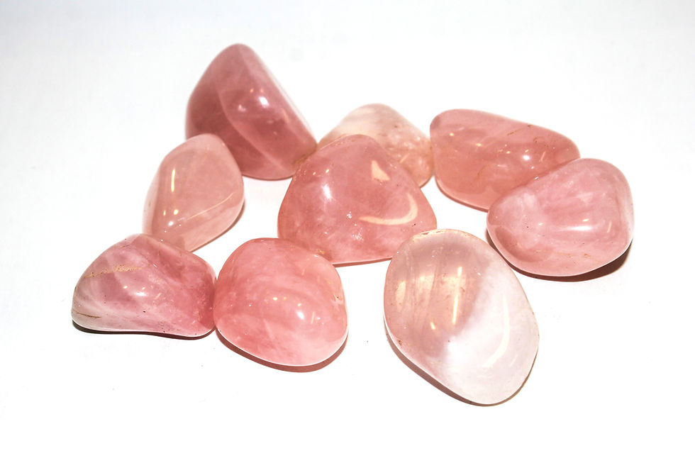 Rose Quartz Tumbles