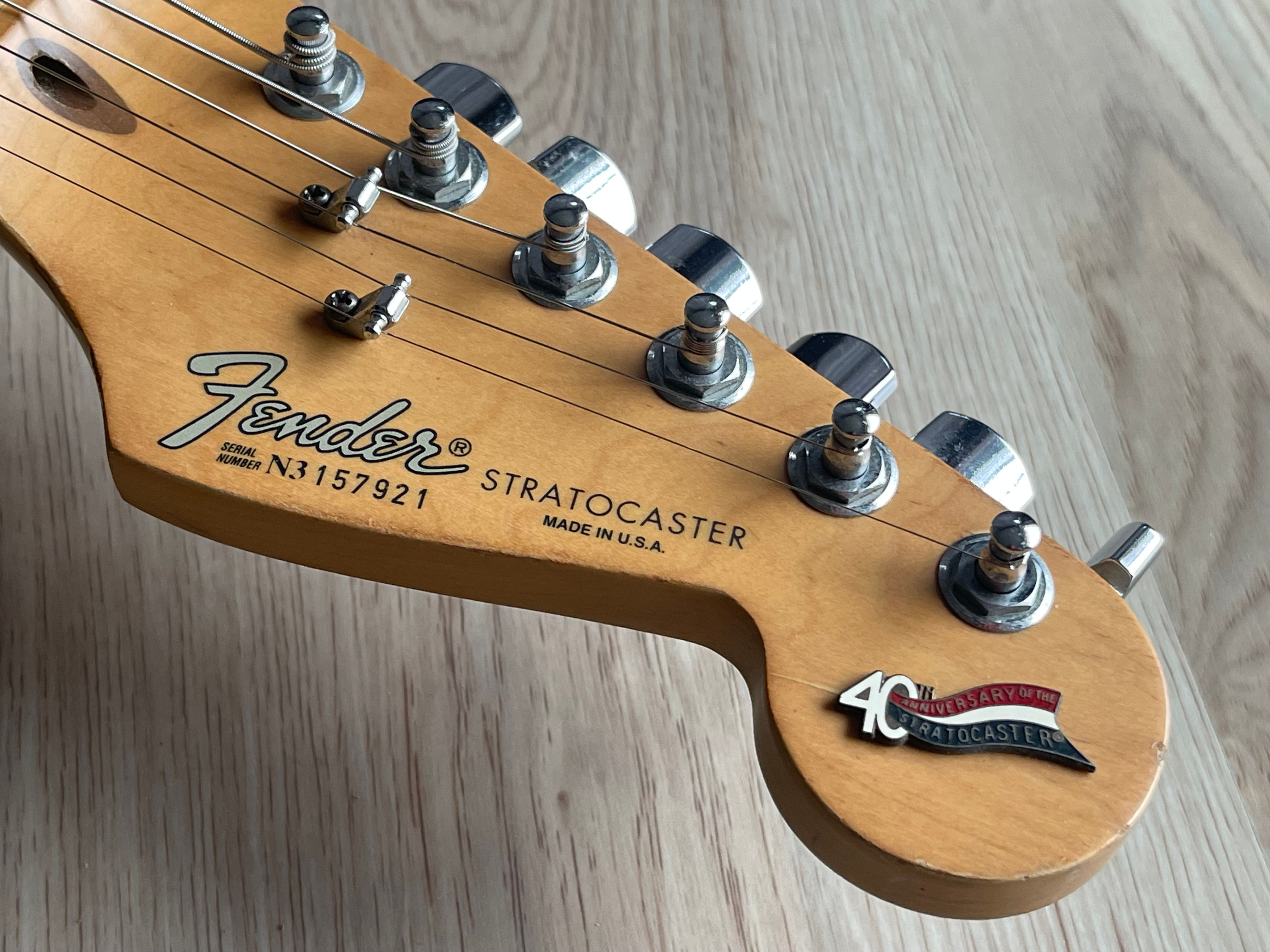 1993 Fender 40th Strat  # N3157921