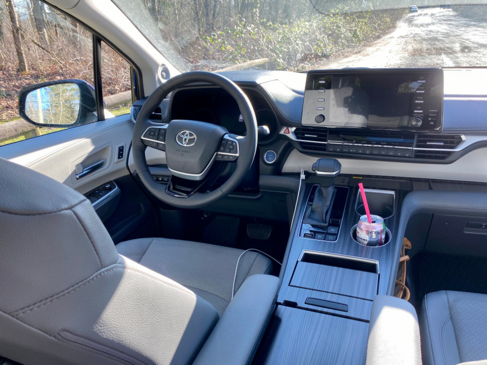Toyota Sienna Hybrid AWD interior