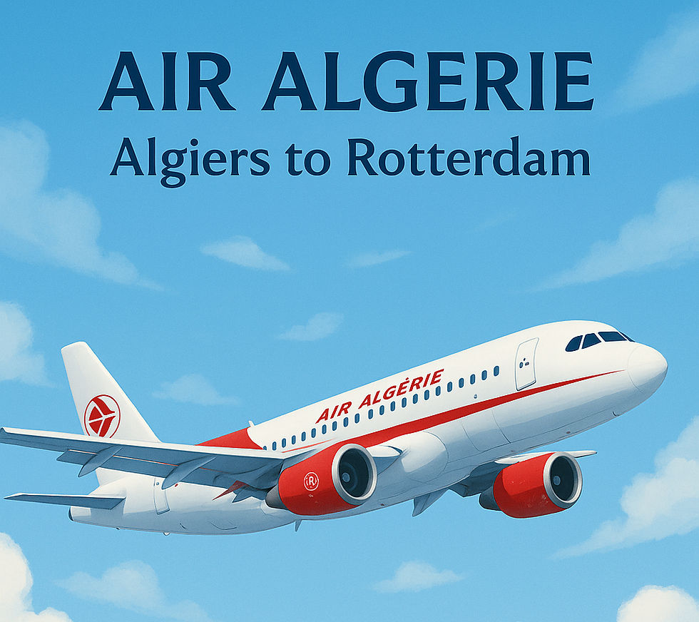 Air Algérie Launches Direct Flights from Algiers to Rotterdam