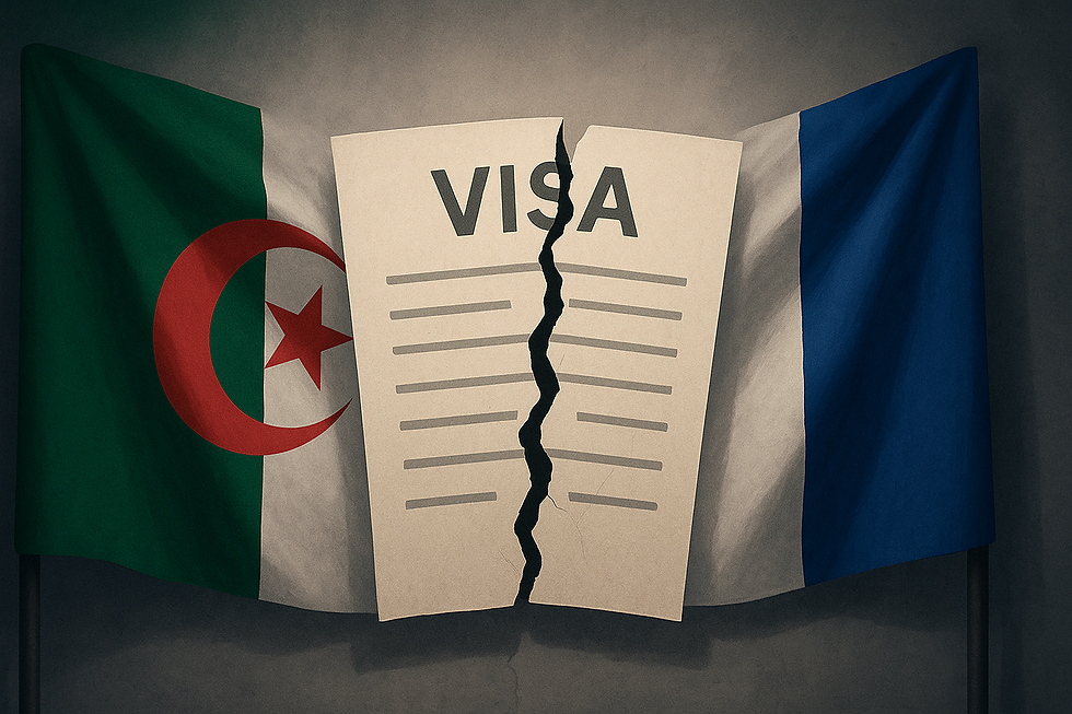 Algeria Summons French Diplomat Over Escalating Visa Crisis