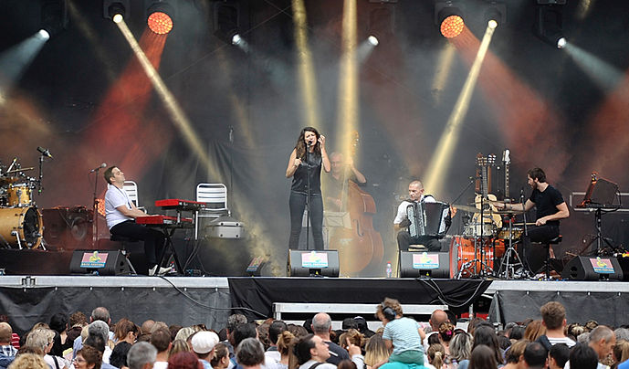 Marjolaine Paitel Quintet à Brive Festival 2017