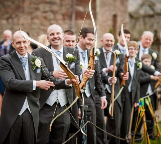 wedding archery
