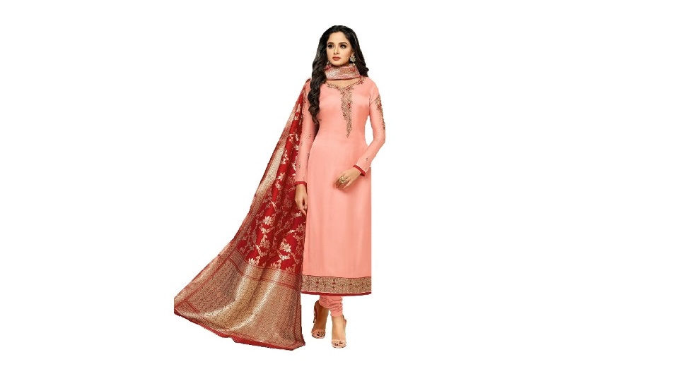SASTHA Rose Quartz Silk Salwar
