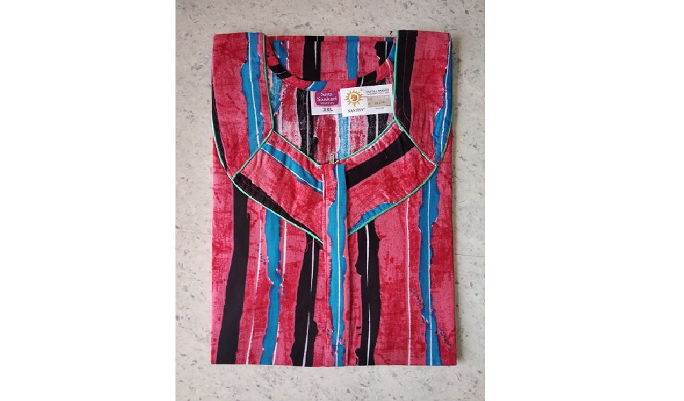 SASTHA Hibiscus Cotton Nightie