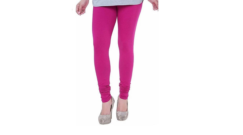 SASTHA Raspberry Churidar Legging