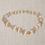 Thumbnail: Light Peach Color Cat’s eye bracelet 
