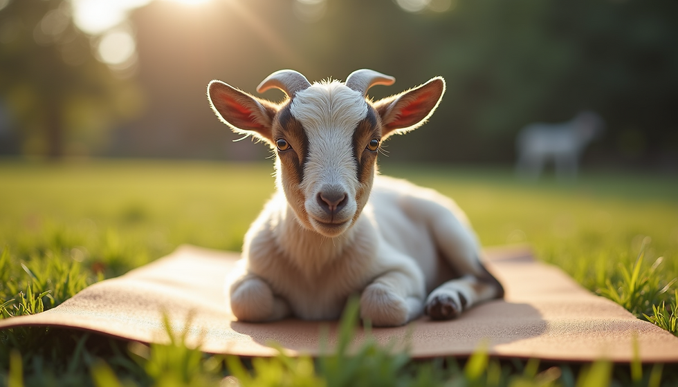 Experience the Joy of Goat Yoga at Kaizen Ridge Farm in Rochester NY