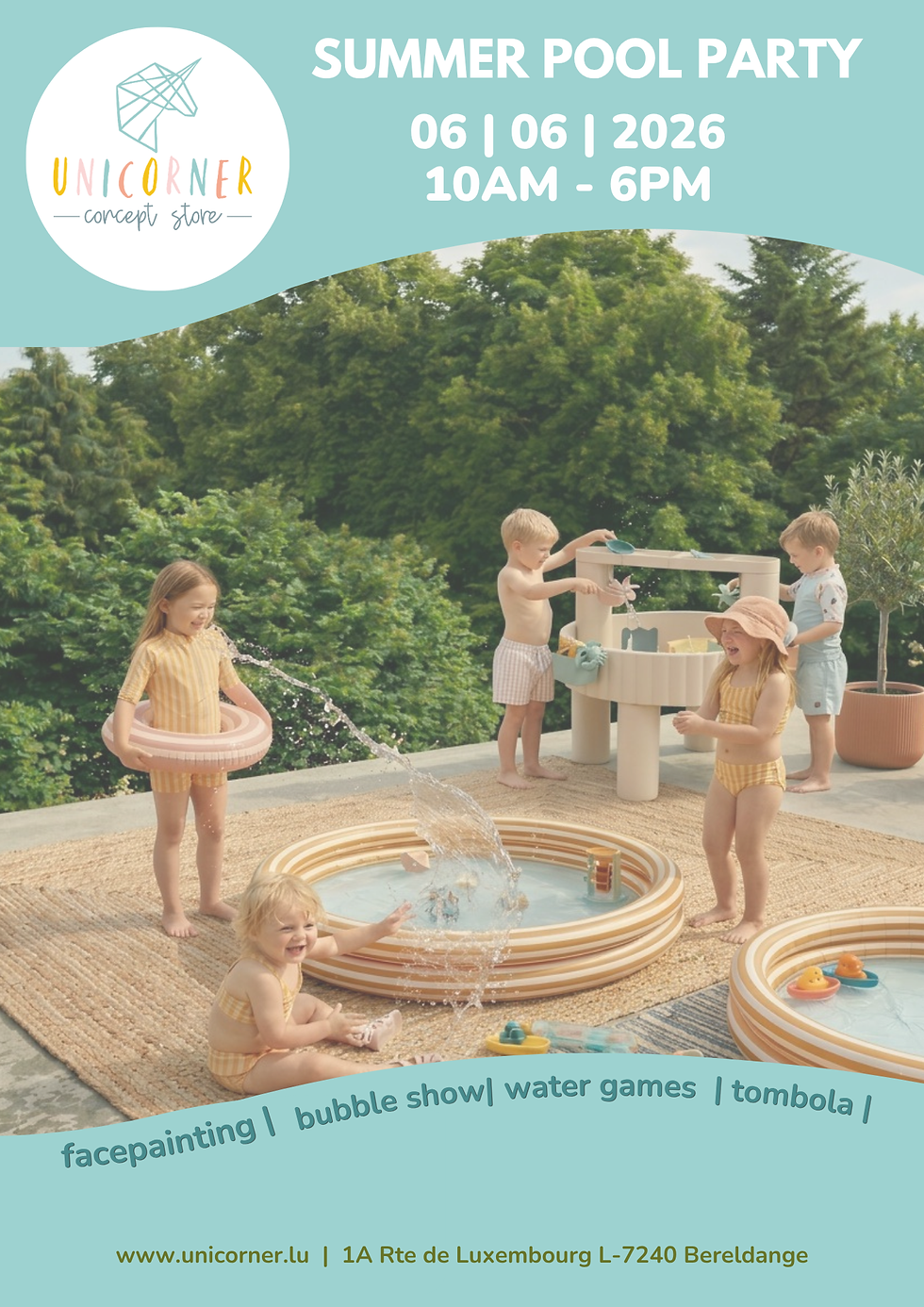 Summer Pool Party 06/06 - 10h - 18h