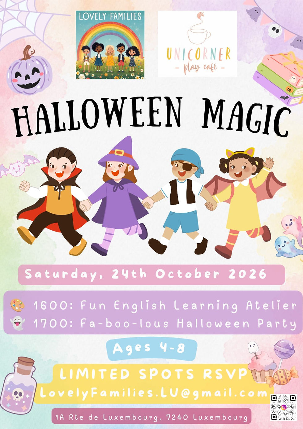 Halloween party 24/10 - 17h - 19h