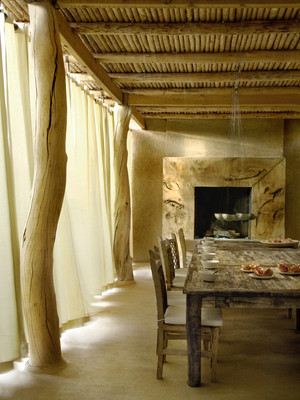 Ziad house Marrakech Morocco Pirajean Lees interior design