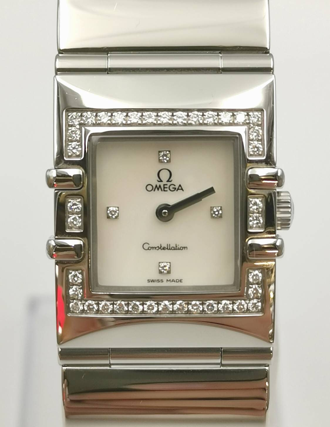 OMEGA コンステレーションカレ クアドラ 4Pダイヤ