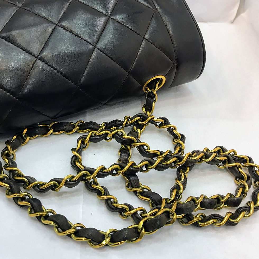 サムネイル： CHANEL　ココマークチェーンショルダーバッグ	　マトラッセ