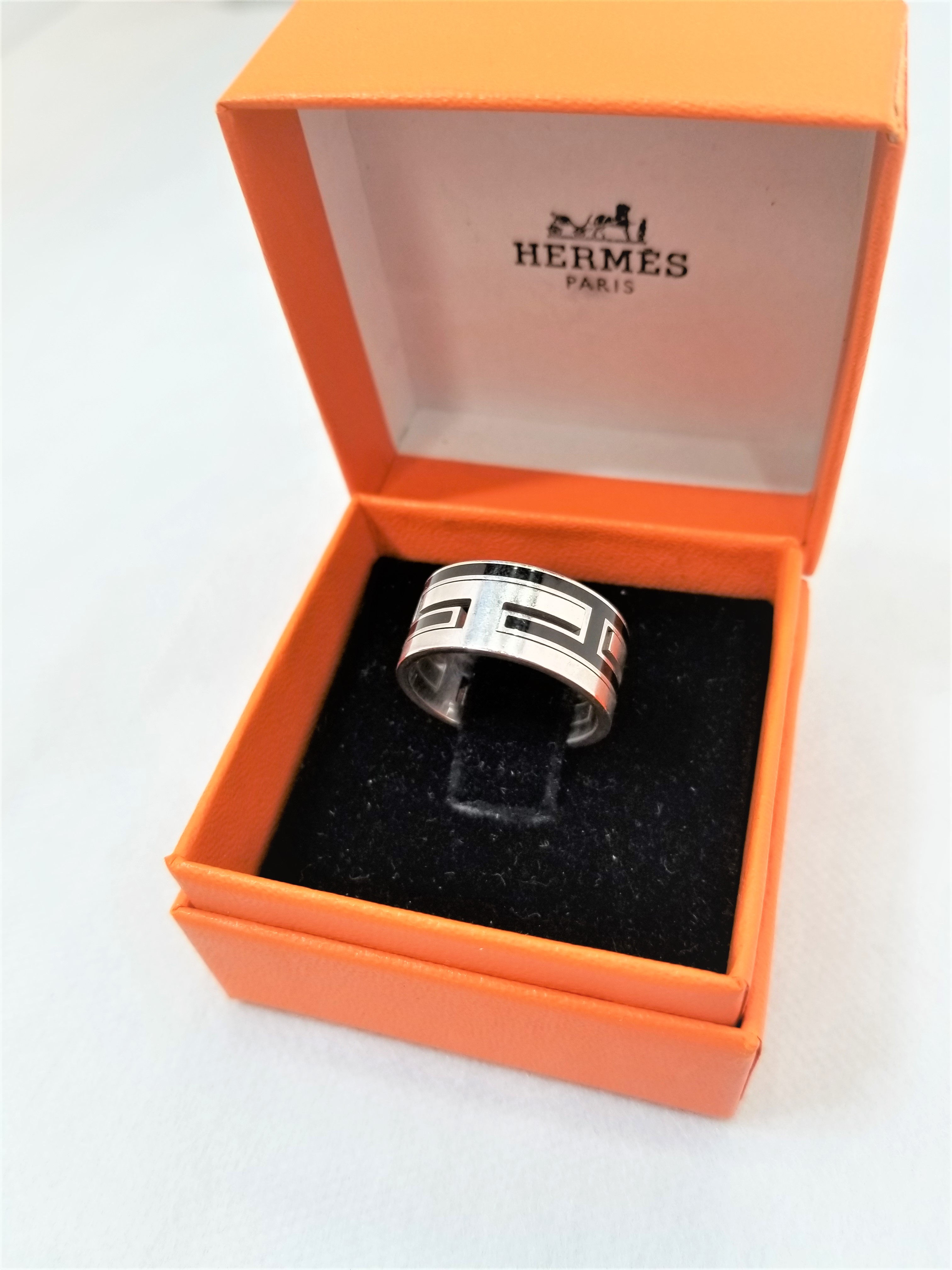 HERMES ムーヴアッシュリング 60 Ag925 エルメス