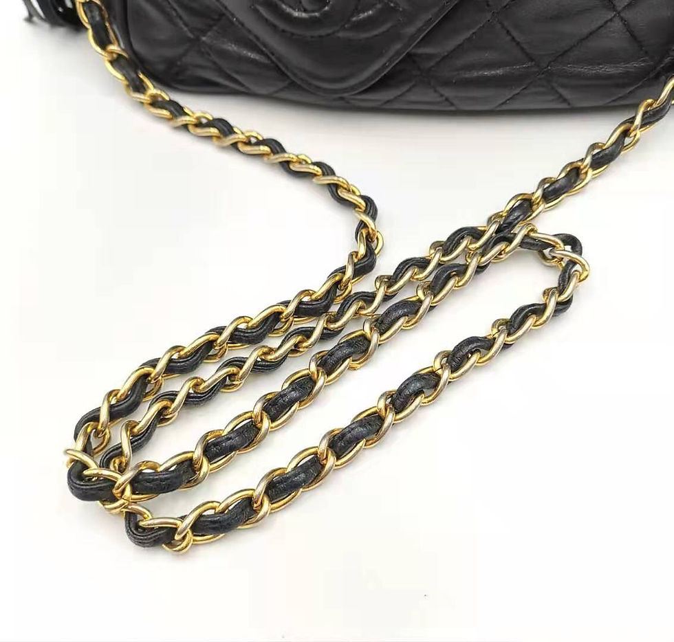 Thumbnail: CHANEL シャネル フリンジフラップチェーンショルダー バッグ