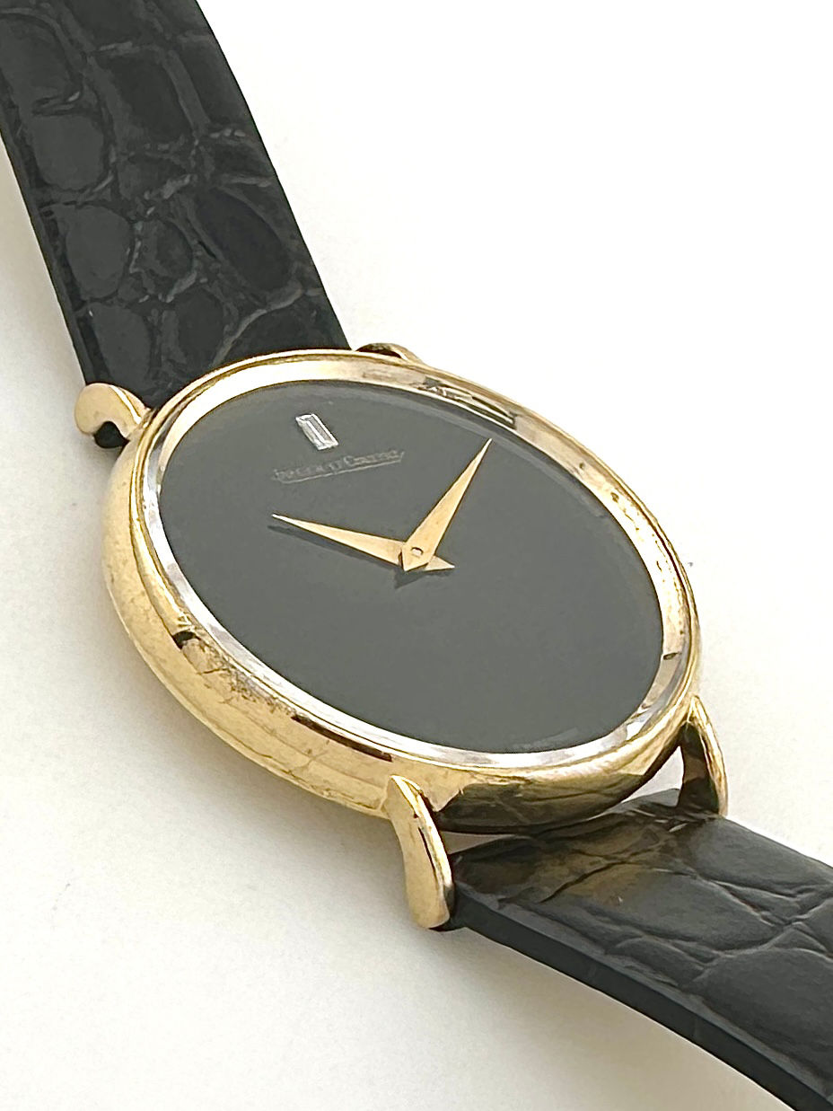 サムネイル： JAEGER-LECOULTRE 9123.21 K18YG 1Pダイヤ オニキス文字盤