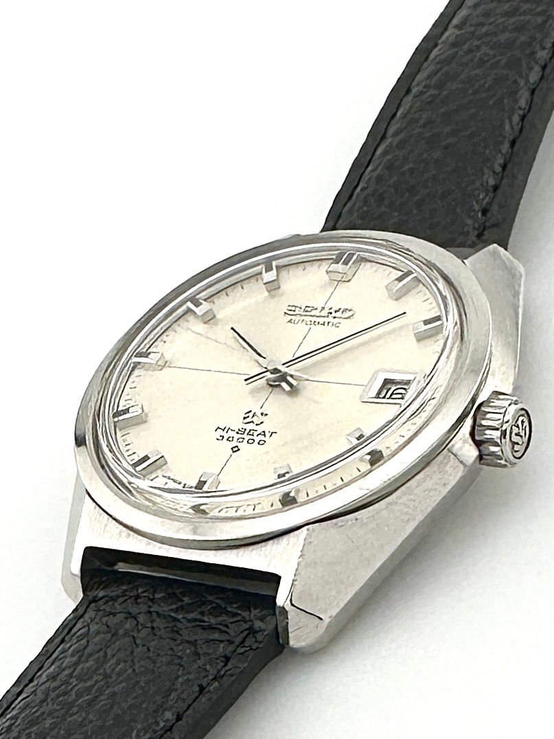 サムネイル： GRAND SEIKO グランドセイコー 61GS 6145-8000 ハイビート デイト クロスライン 1968年製