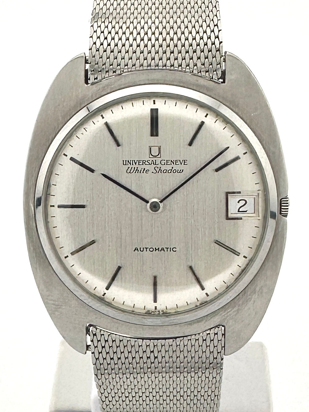 UNIVERSAL GENEVE 867103 ホワイトシャドウ デイト