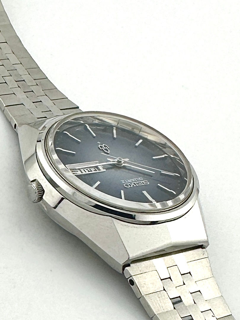 サムネイル： SEIKO セイコー 3803-7020 デイデイト 青文字盤 1972年製