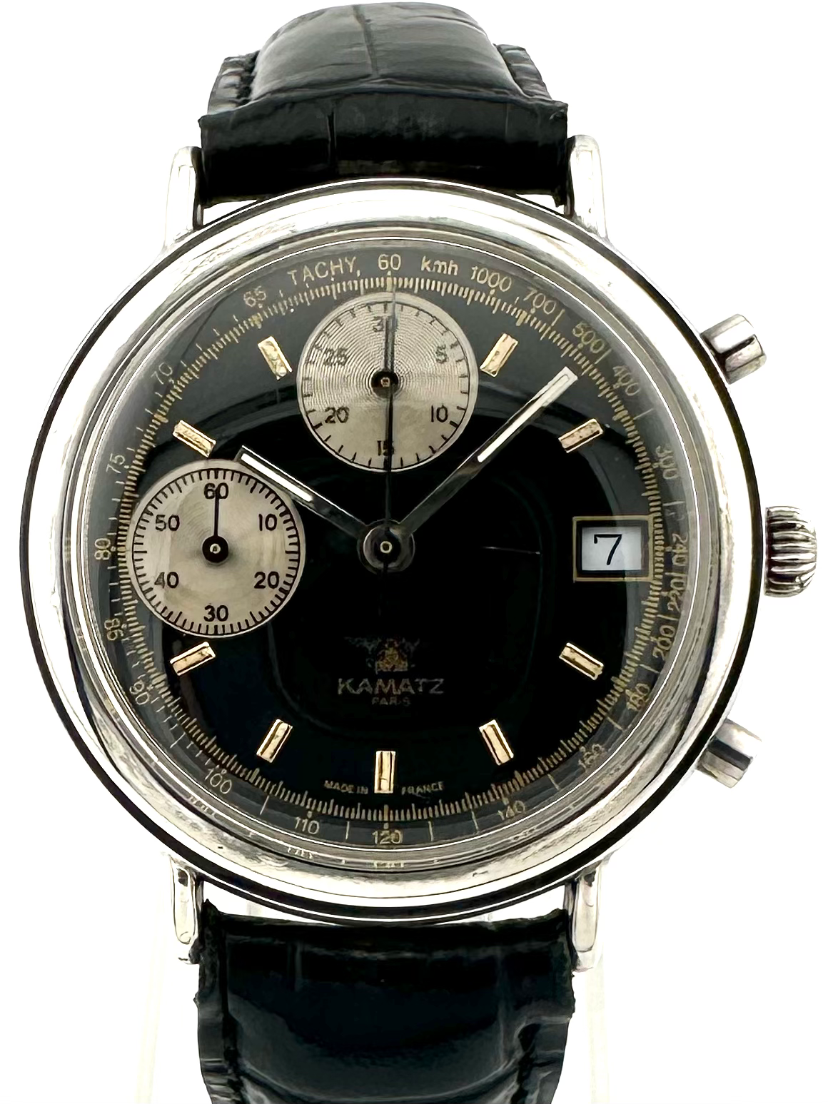KAMATZ 手巻きクロノグラフ