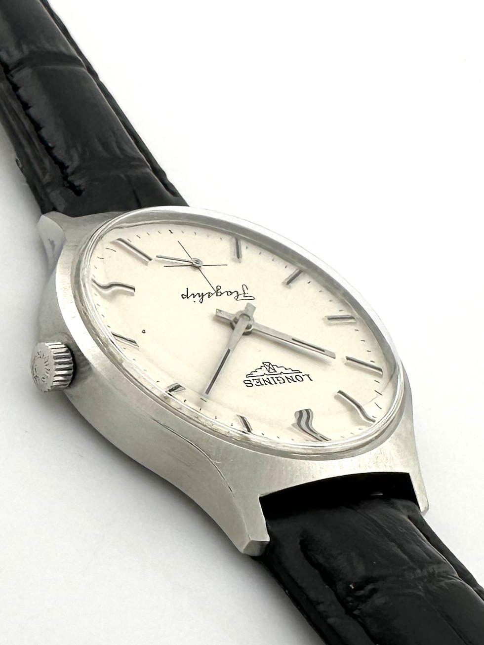 Thumbnail: LONGINES 8643-2 フラッグシップ スモセコ