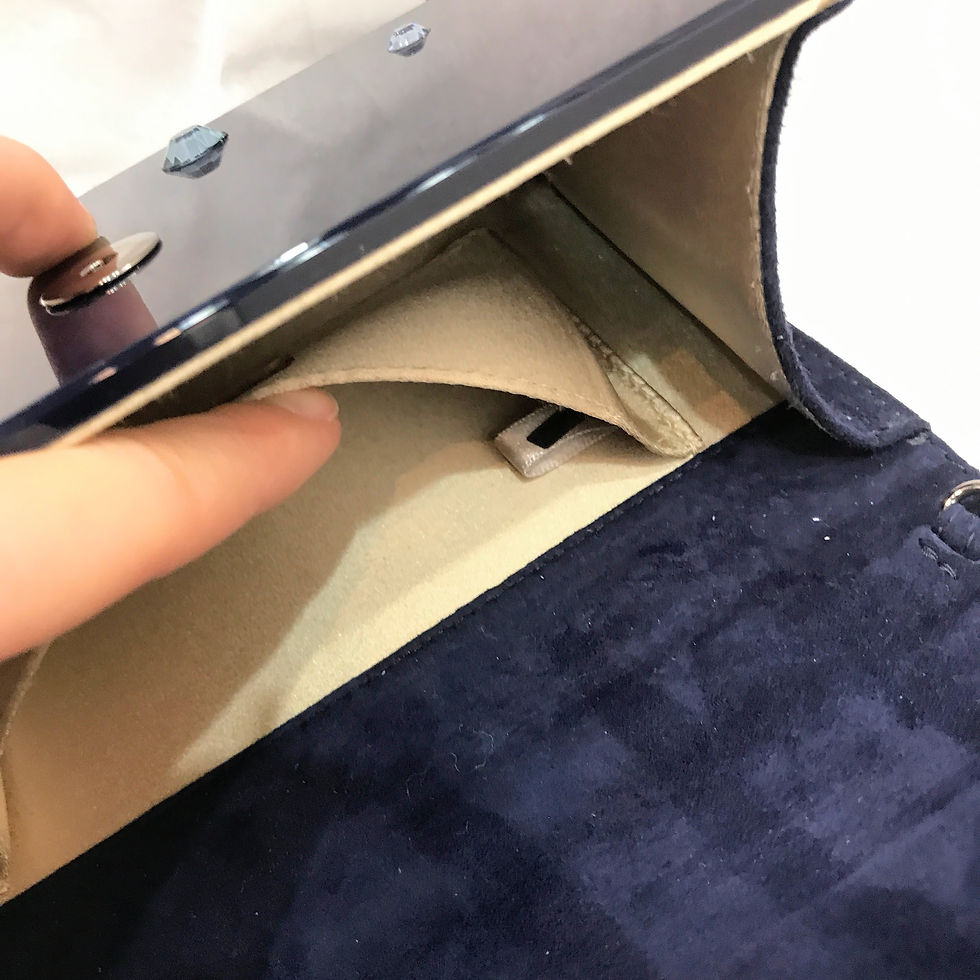 サムネイル： JIMMY CHOO	　ラインストーンチェーンショルダーバッグ