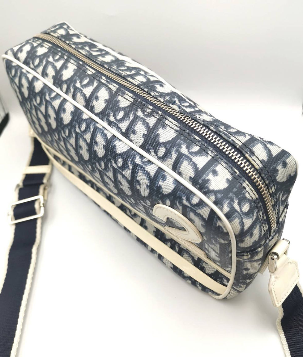 Thumbnail: Christian Dior  ショルダー　バッグ　トロッターブルー