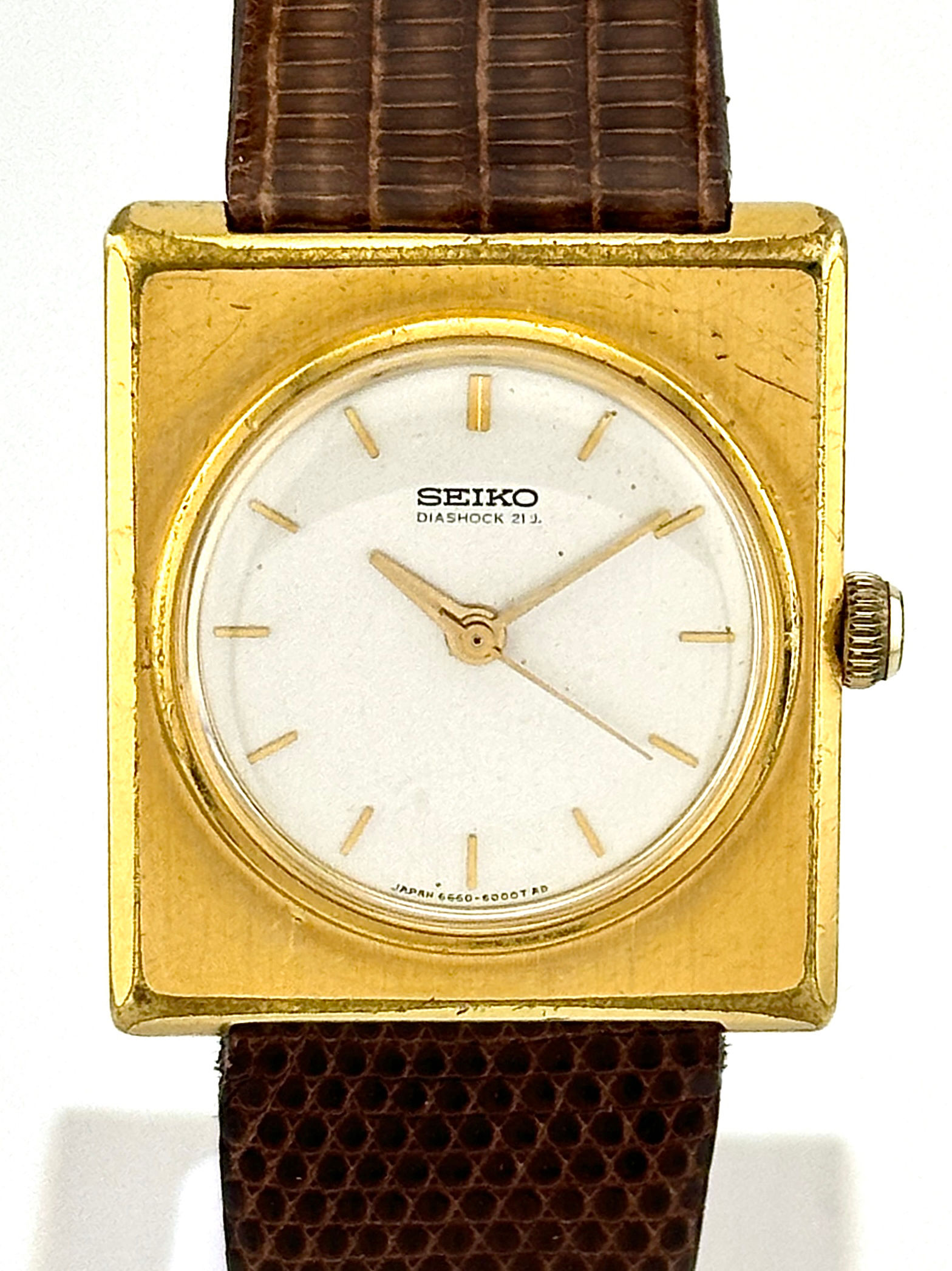 SEIKO セイコー 6660-6000 スクエア 1966年製