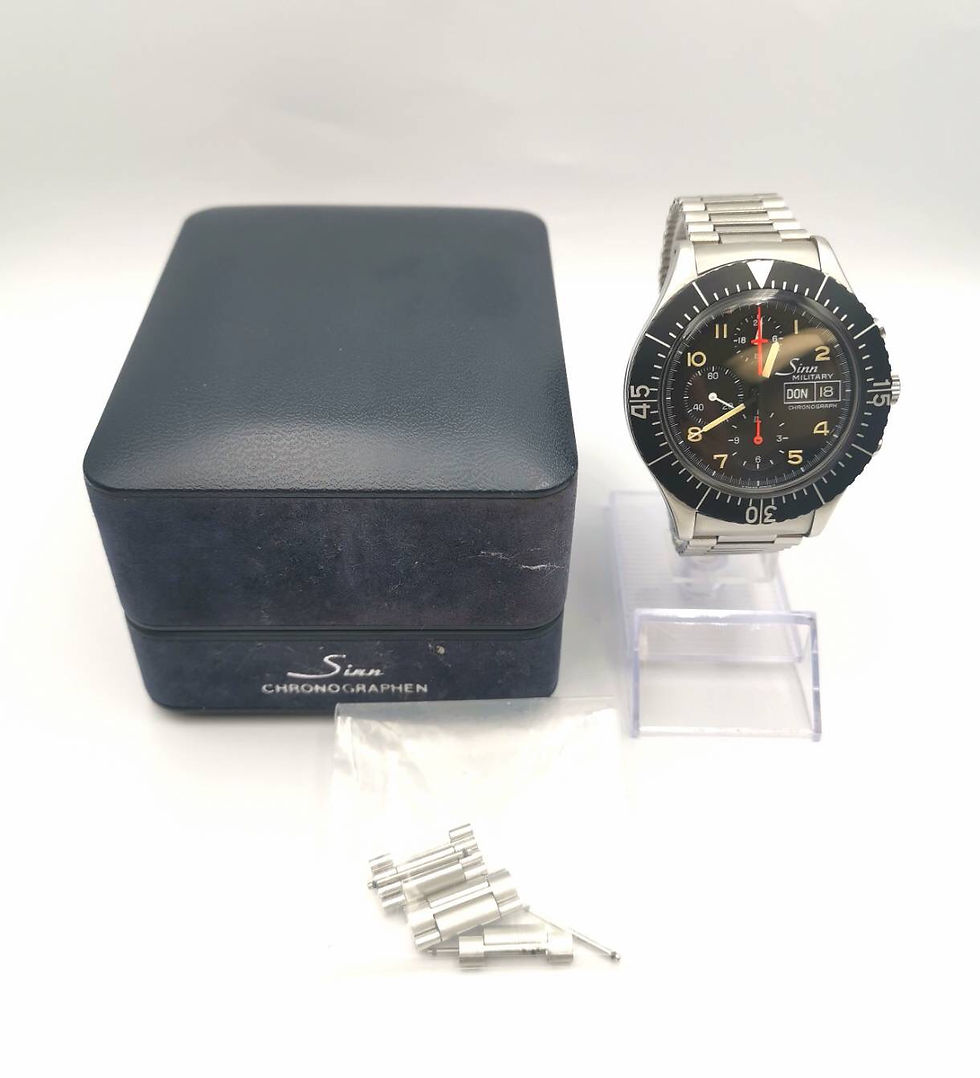 サムネイル： SINN  156.B  ミリタリークロノグラフ