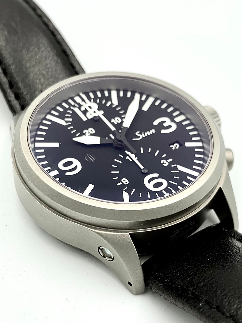 サムネイル： SINN 756 TEGIMENT M クロノグラフ