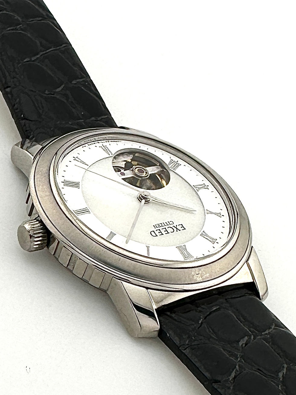 サムネイル： 【限定品】CITIZEN シチズン 8277-824644 EXCEED エクシード オープンハート シェル文字盤 チタン