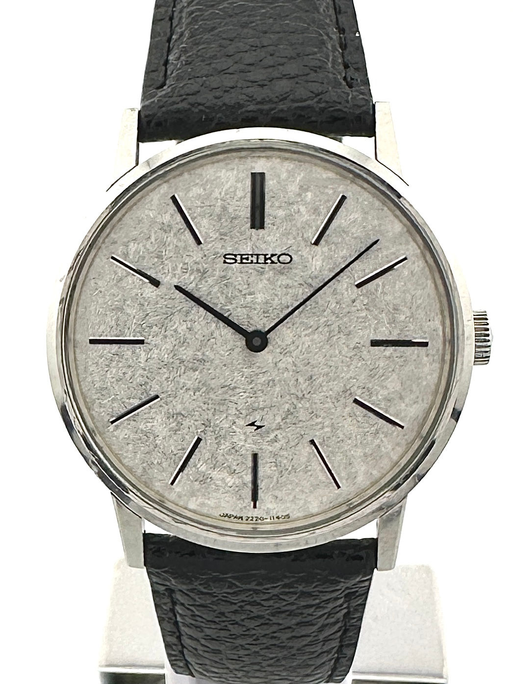 SEIKO 2220-0430 和紙風文字盤