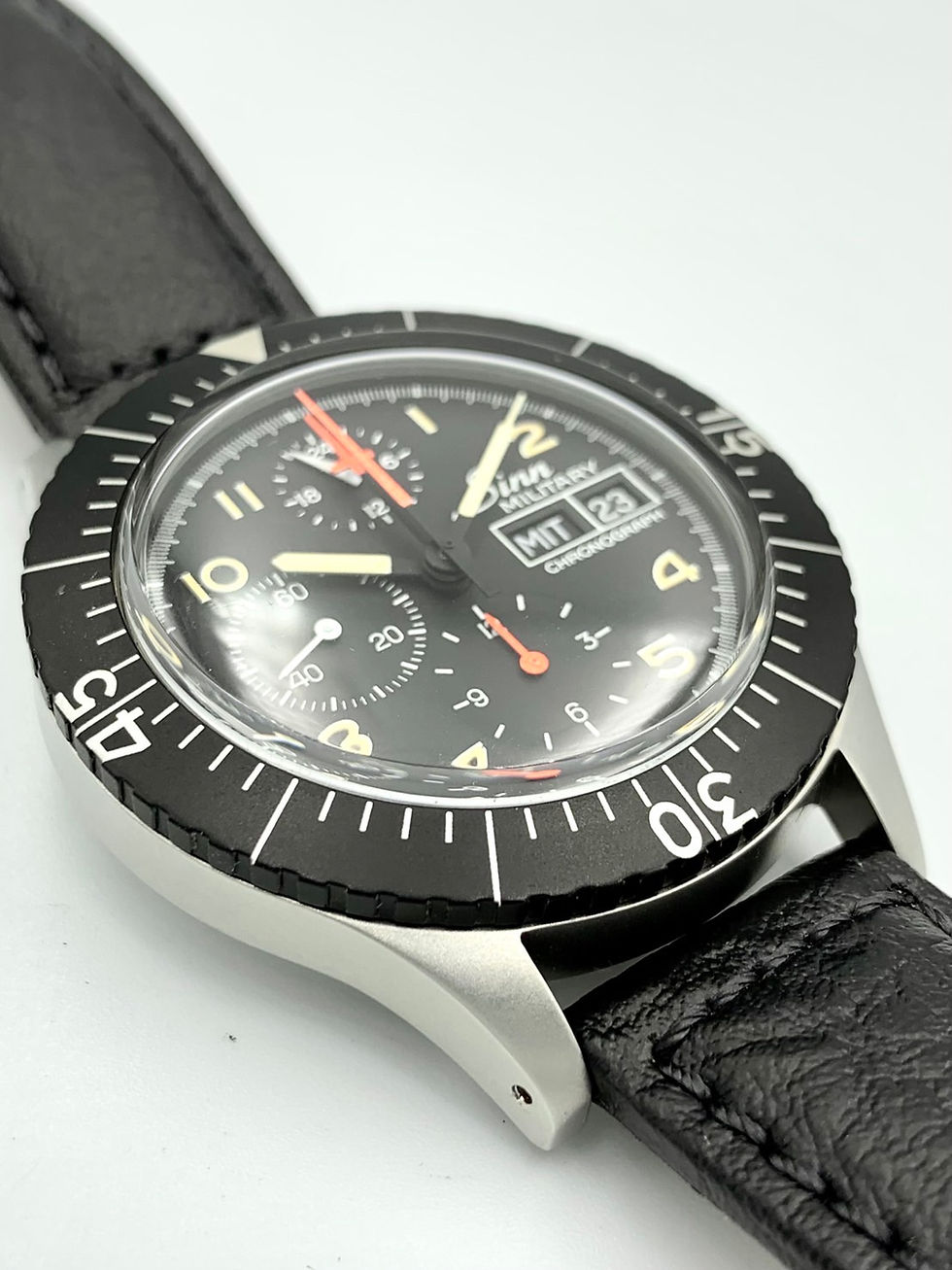 サムネイル： SINN 156.B ミリタリー クロノグラフ レマニア5100