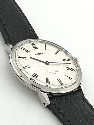 SEIKO セイコー 2220-0180 Chariot シャリオ ローマ数字 網目文字盤