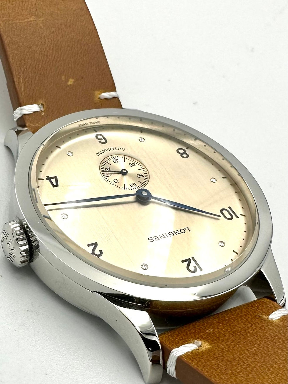 サムネイル： LONGINES L2.813.4 ヘリテージ 1945 スモセコ