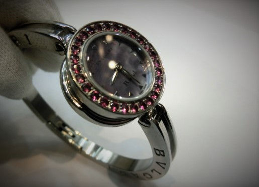 サムネイル： BVLGARI B Aerol ロードライトガーネットベゼル