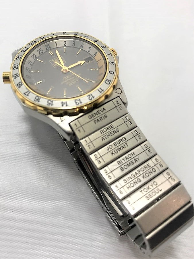 サムネイル： TAGHEUER 895.13　エアライン GMT　プロフェッショナル